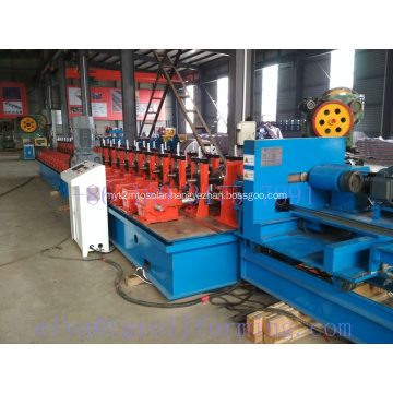 Solar photovoltaic support roll forming machine